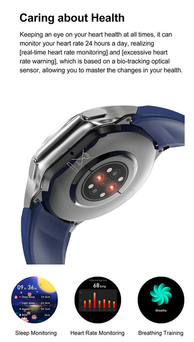 Reloj Deportivo Inteligente DT WATCH X con Monitor Cardíaco y Llamadas Bluetooth - Image 29