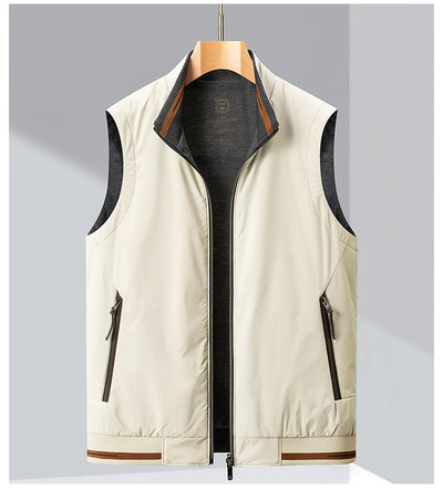 Chaleco Reversible Casual para Hombre sin Mangas - Image 12