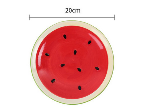 Plato de Cerámica Decorativo con Diseño de Frutas 8 Pulgadas - Image 14