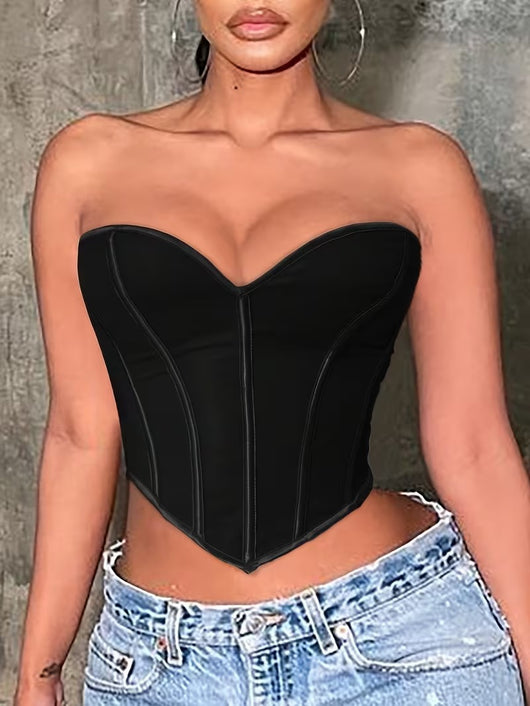 Top Moldeador Sin Tirantes Casual para Mujer - Image 16