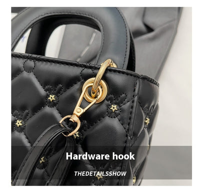 Bolso Bandolera Mujer con Bordado de Diamantes - Cartera de Moda Compacta - Image 18