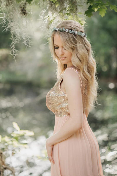 Corona Nupcial de Flores Silvestres para Boda Campestre - Image 7