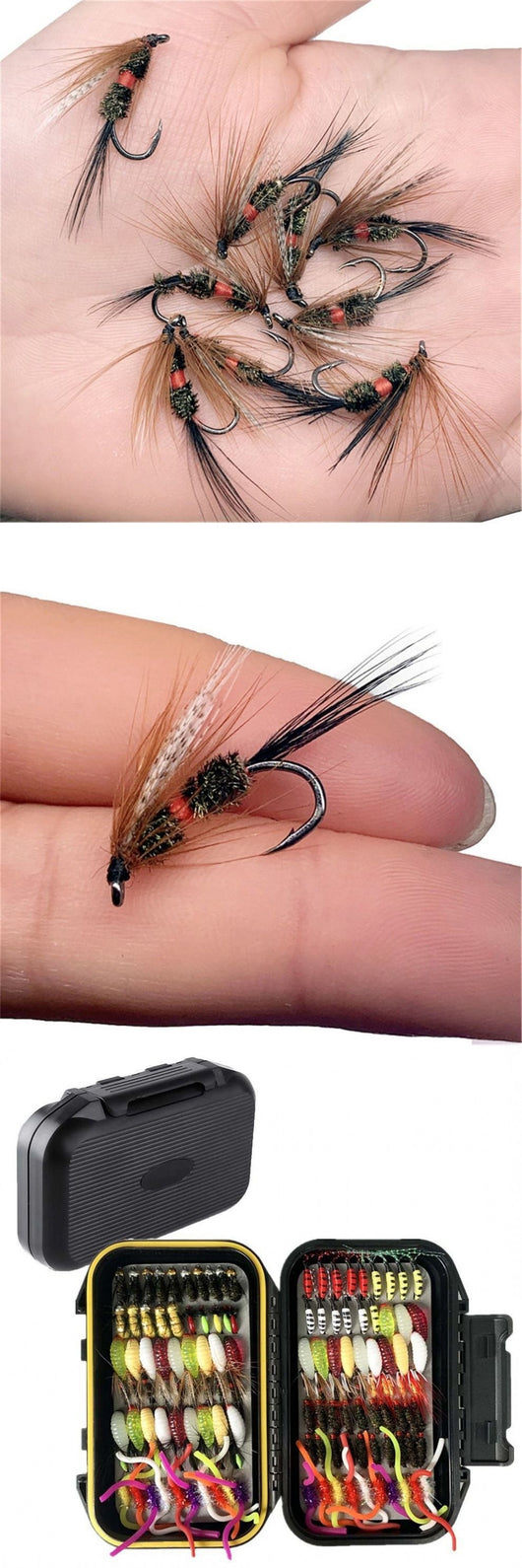 Señuelo Micro Anzuelo Biónico con Lentejuelas Brillantes - Image 9