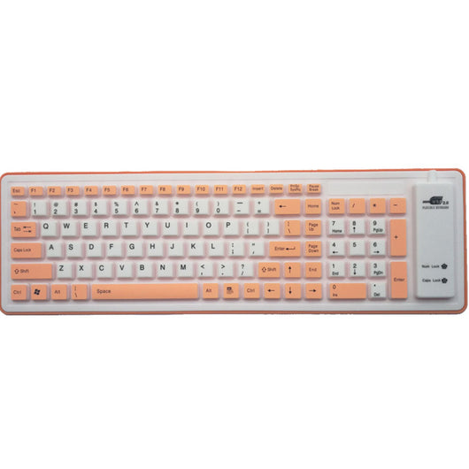 Teclado Silicona Plegable Resistente al Agua y Polvo - Image 7