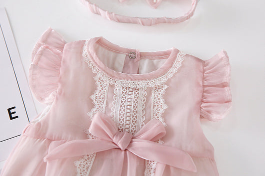 Pelele de Verano para Bebé con Mangas Aleteo Triangular - Image 13