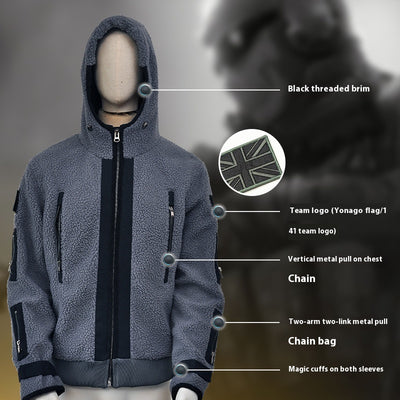 Chaqueta Fantasma Calavera para Cosplay Halloween - Image 3