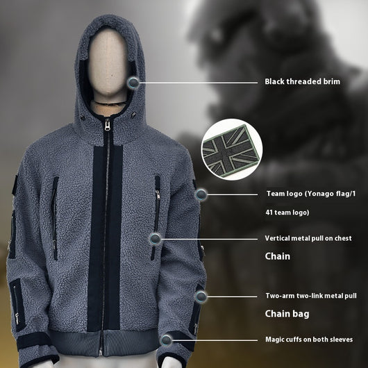 Chaqueta Fantasma Calavera para Cosplay Halloween - Image 3