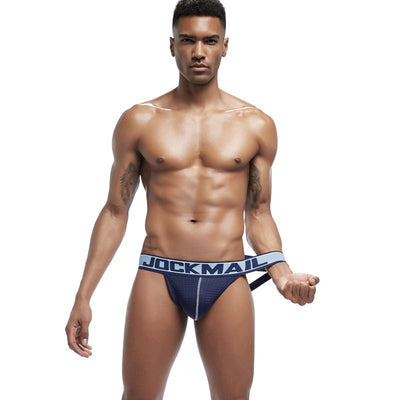 Calzoncillos Tipo Tanga Doble de Malla Transpirable para Hombre - Image 5