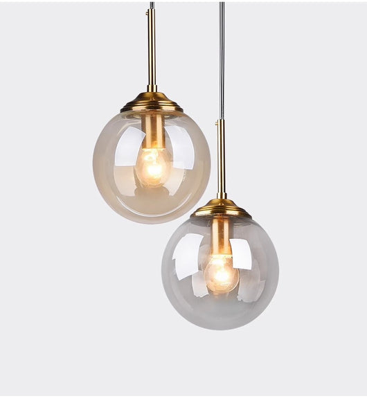 Lámpara de Techo Colgante Esférica de Cristal Moderno - Image 19