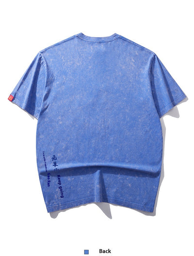Camiseta Holgada con Bordado para Hombre - Image 13