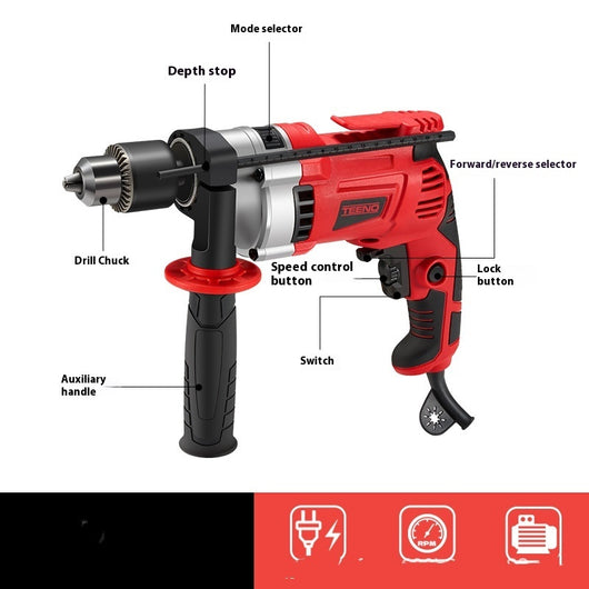 Taladro Percutor Eléctrico Recargable de Alto Rendimiento - Image 12