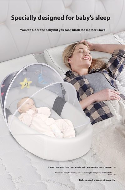 Cuna Portátil Plegable con Tecnología Antipreisión - Image 21
