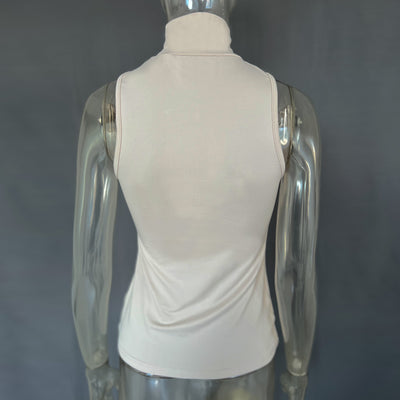 Blusa Dorada sin Mangas con Hombros Descubiertos y Tela Elástica - Image 28