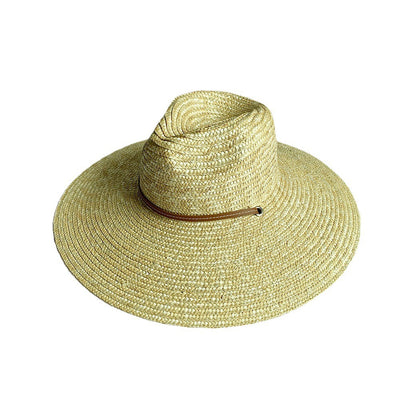 Sombrero de Ala Ancha Estilo Jazz Británico para Mujer - Image 5