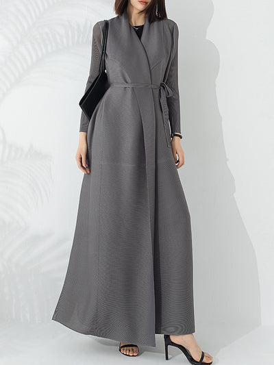Abrigo Largo Elegante y Sofisticado para Mujer - Image 10