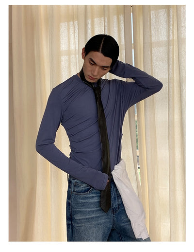 Corbata Retro Borrable con Forma de Flecha Negra - Image 13