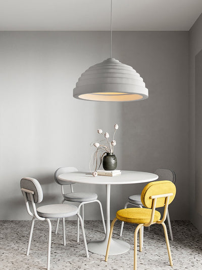 Lámpara Colgante Nórdica Minimalista Estilo Crema - Image 3