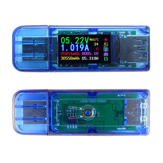 Voltímetro Digital USB con Detector de Carga - Image 2