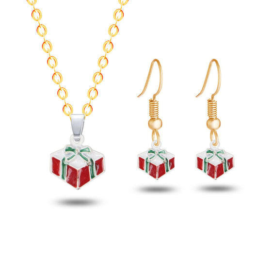 Conjunto de Collar y Aretes Navideños - Image 14