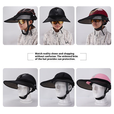 Casco Ecuestre de Protección con Visera Solar - Image 2