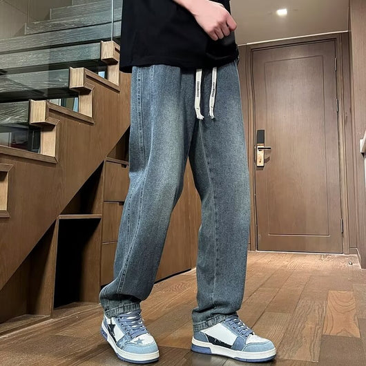 Pantalón Ancho Suelto Casual Ligero - Image 4