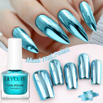 Esmalte de Uñas Espejo Metalizado Secado Rápido sin Horno - Image 50