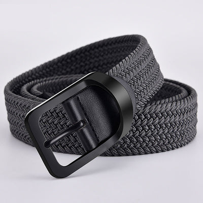 Cinturón de Lona Tejida Versátil para Hombre y Mujer - Image 7