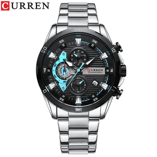 Reloj de Motociclista Acero Inoxidable Seis Manecillas - Image 4