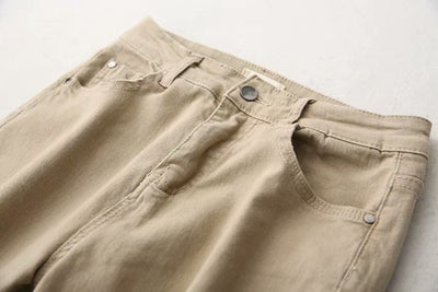 Jeans de Cintura Alta Ajuste Versátil para Mujer - Image 5