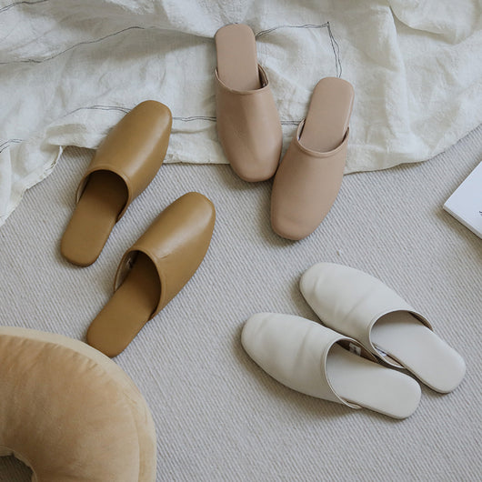Pantuflas de Cuero Oveja para Pareja - Cómodas Zapatillas de Casa - Image 5
