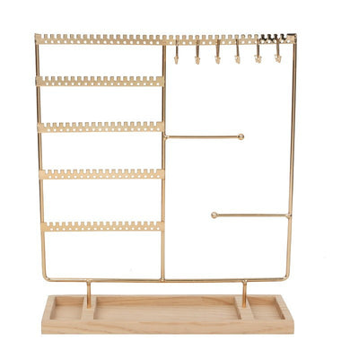 Organizador de Joyas Metálico - Soportes para Aretes, Collares y Anillos - Image 5