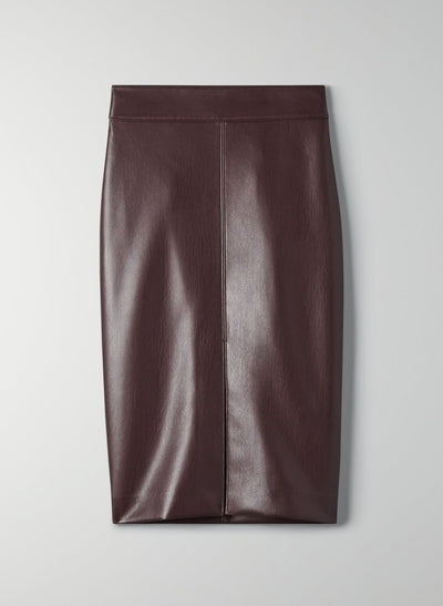 Falda de Cuero Versátil Estilo Francés para Mujer - Image 7