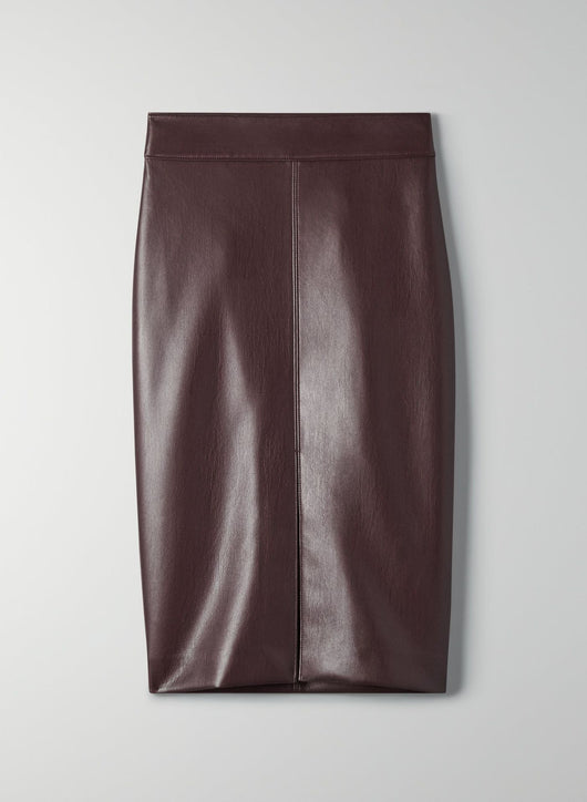Falda de Cuero Versátil Estilo Francés para Mujer - Image 7