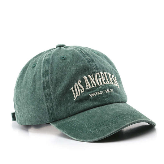 Gorra de Béisbol con Bordado de Letras Desgastadas - Image 7