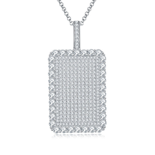 Collar Hip Hop Completo con Diamantes - Estilo Europeo y Americano - Image 3