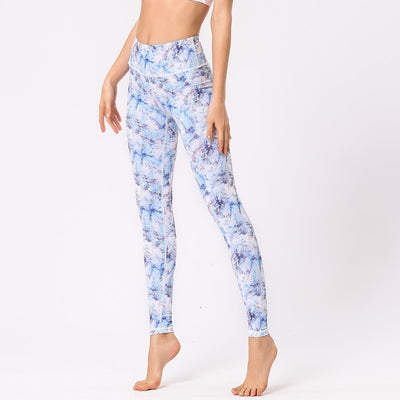 Pantalones de Yoga Cintura Alta con Estampado Digital - Image 9