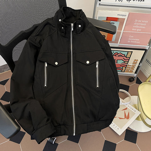 Chaqueta de Trabajo Acolchada Gruesa para Invierno - Abrigo Térmico de Algodón - Image 3