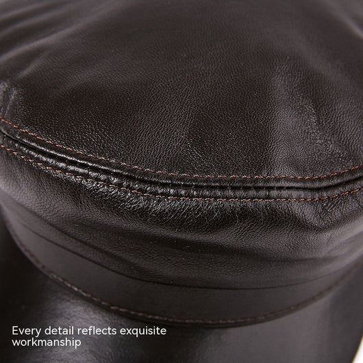 Gorro de Piel de Cordero Otoño e Invierno - Image 4