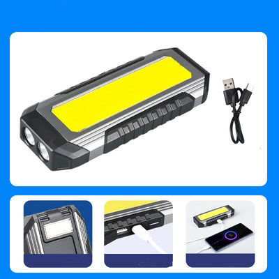 Linterna LED de Trabajo para Reparación Automotriz - Luz Potente y Recargable - Image 7