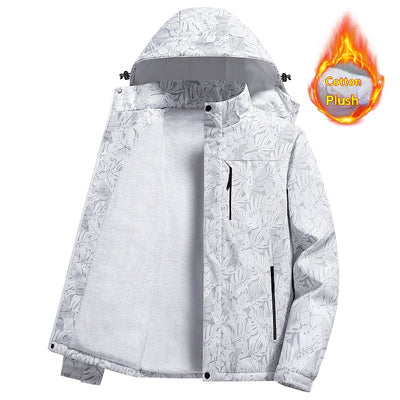 Chaqueta Táctica de Invierno Impermeable para Hombre con Capucha Desmontable - Image 4