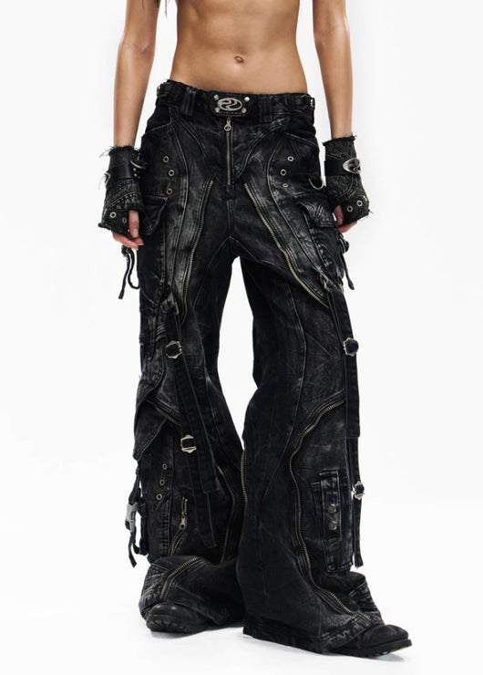 Pantalones de Trabajo Tácticos con Correas Ajustables - Image 4