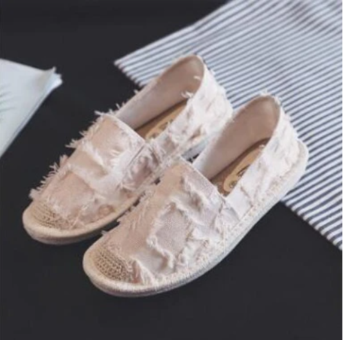 Zapatos Blancos Cómodos Estilo Pescador Coreano Versátil - Image 2