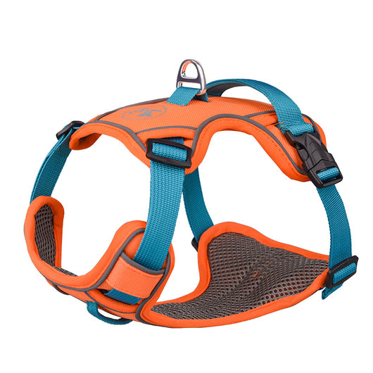 Arnés Pectoral Anti Deslizante para Mascotas Grandes con Cuerda de Tracción - Image 12