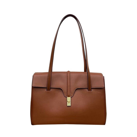 Bolso Tote de Cuero Genuino de Gran Capacidad - Image 4