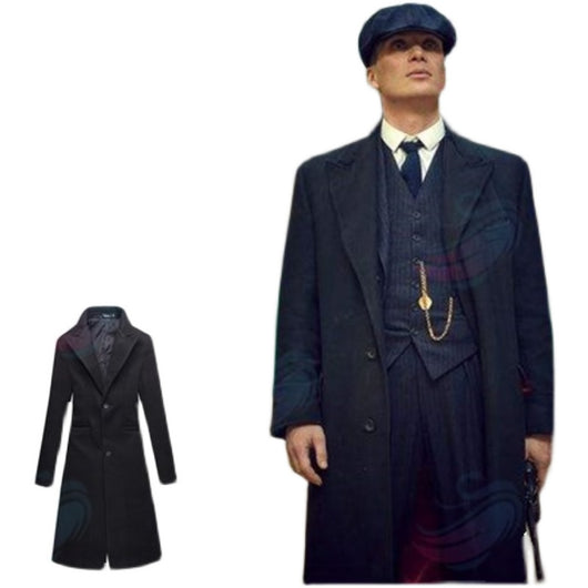 Abrigo Tipo Trench Coat de Lana Extralargo - Image 11