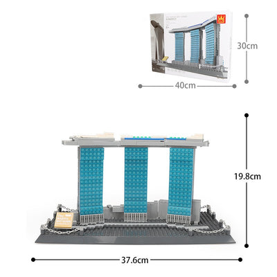 Bloques de Construcción Arquitectura Mundial - Edificios Miniatura de Precisión - Image 14