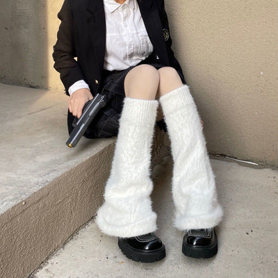 Conjunto de Medias Spicy Girl con Pelaje de Visón - Image 3