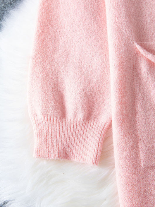 Abrigo Suéter Elegante Suelto con Bolsillos para Mujer - Otoño e Invierno - Image 19