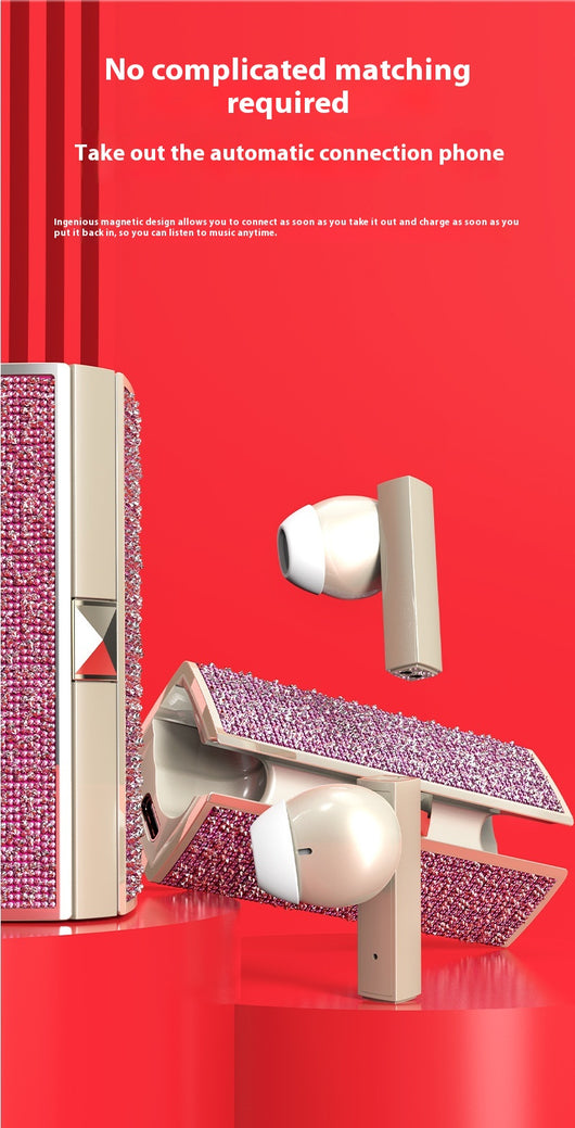 Audífonos Bluetooth Diamond con Cancelación de Ruido y Comodidad Prolongada - Image 8