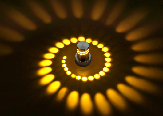 Lámpara LED Espiral Moderna para Pared - Luz Colorida para Bares y Espacios Interiores - Image 20
